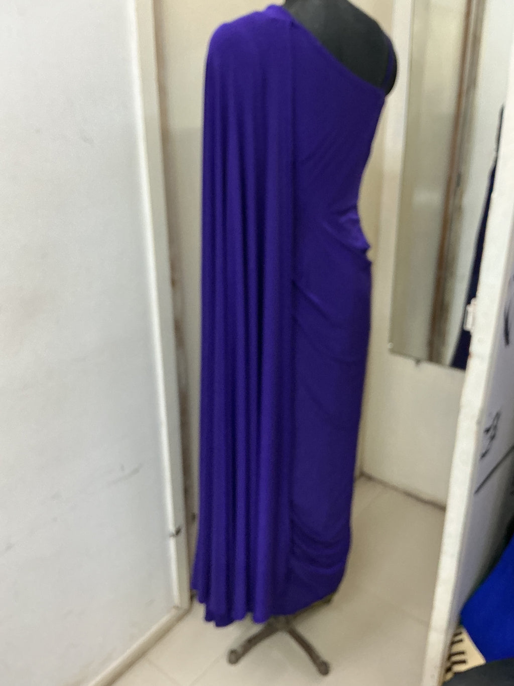 Indo western gown saree