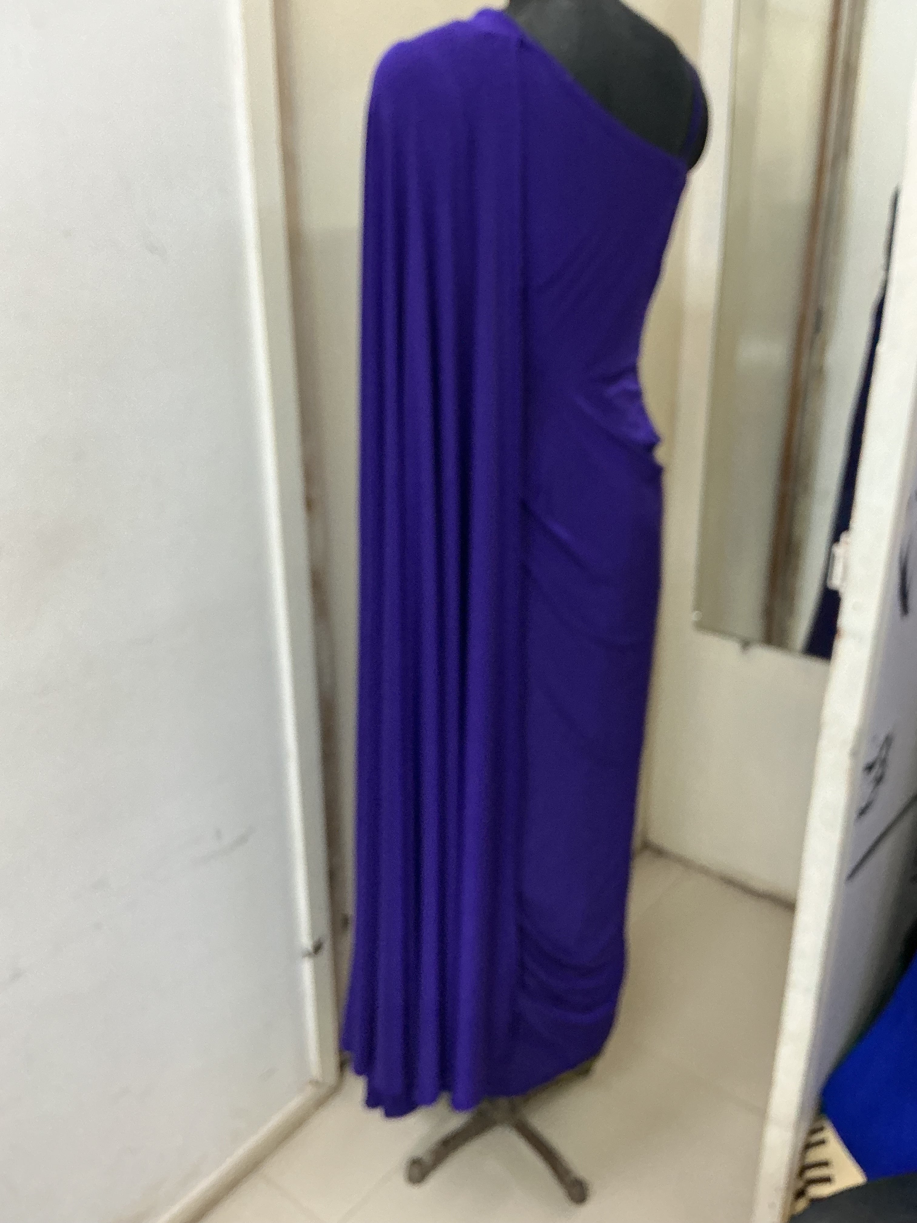 Indo western gown saree